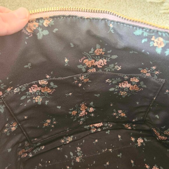 Light Pink Coach Regenerative Leather Tote Bag with Charm - Picture 15 of 16